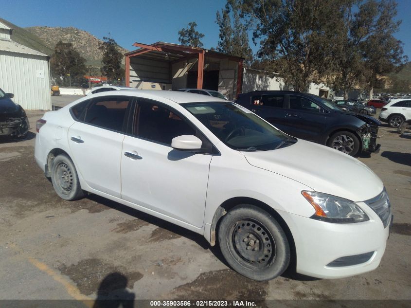 2014 NISSAN SENTRA SV - 3N1AB7AP9EY283551