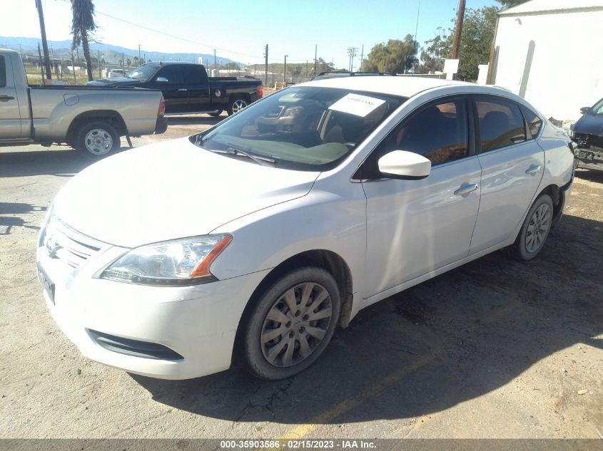 2014 NISSAN SENTRA SV - 3N1AB7AP9EY283551
