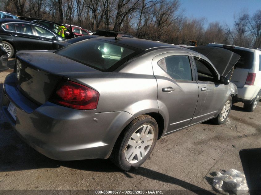 2013 DODGE AVENGER SE - 1C3CDZAB1DN590101