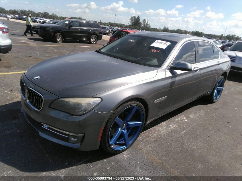 2014 BMW 7 SERIES 740LI XDRIVE - WBAYF4C51ED281755