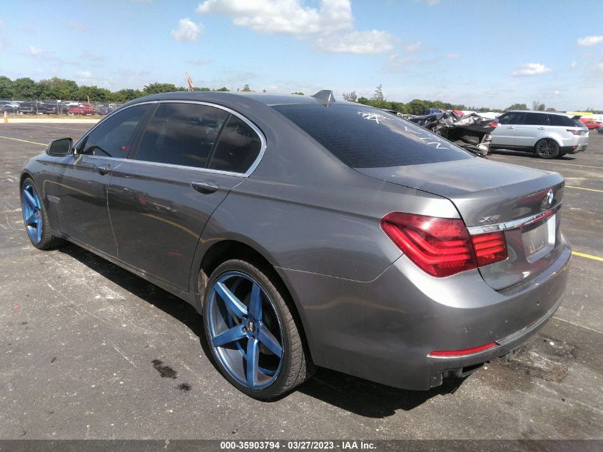 2014 BMW 7 SERIES 740LI XDRIVE - WBAYF4C51ED281755