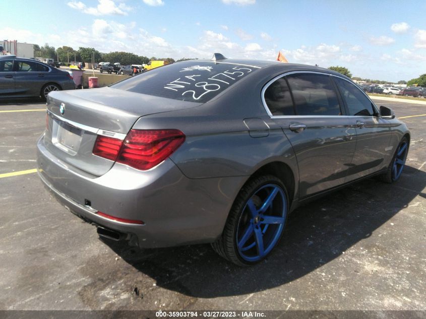 2014 BMW 7 SERIES 740LI XDRIVE - WBAYF4C51ED281755