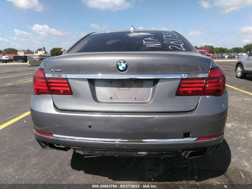 2014 BMW 7 SERIES 740LI XDRIVE - WBAYF4C51ED281755
