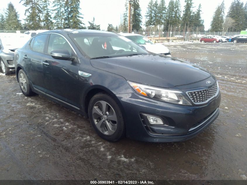 2015 KIA OPTIMA HYBRID - KNAGM4AD7F5086282