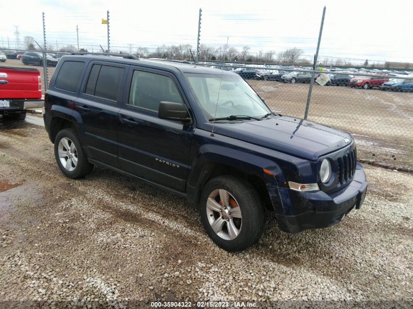 2014 JEEP PATRIOT LATITUDE - 1C4NJRFB6ED558452
