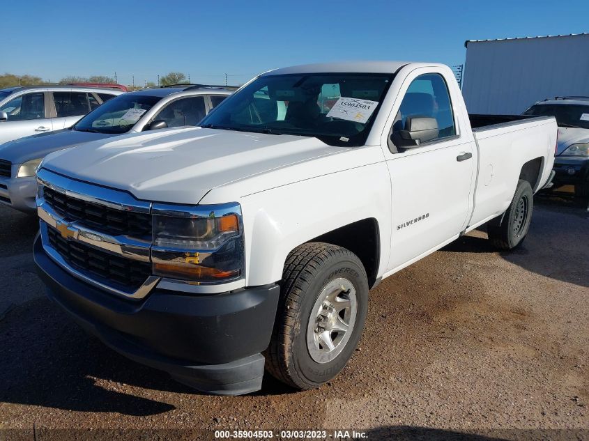 2016 CHEVROLET SILVERADO 1500 WORK TRUCK - 1GCNCNEH2GZ216141