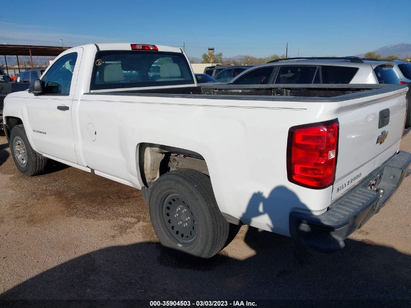 2016 CHEVROLET SILVERADO 1500 WORK TRUCK - 1GCNCNEH2GZ216141