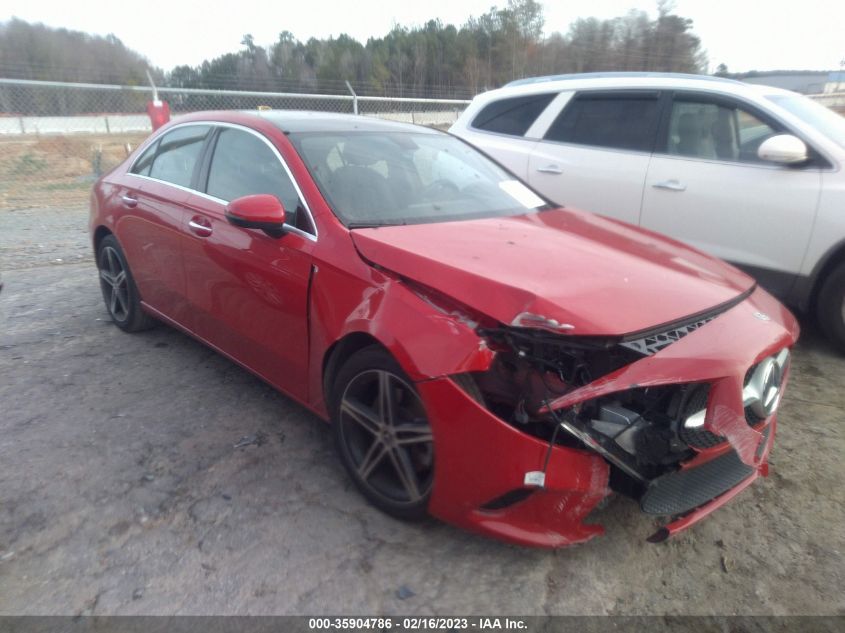 2019 MERCEDES-BENZ A-CLASS A 220 - WDD3G4EBXKW028386