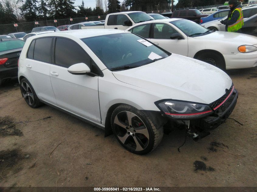2017 VOLKSWAGEN GOLF GTI S/SE/AUTOBAHN/SPORT - 3VW5T7AU5HM063513