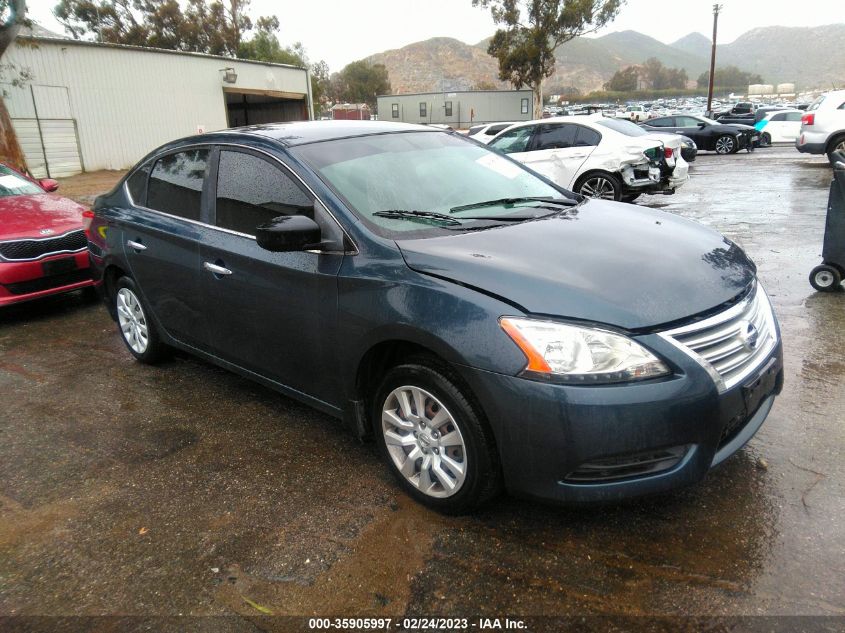 2014 NISSAN SENTRA S/FE+ S/SV/FE+ SV/SR/SL - 1N4AB7AP4EN854976