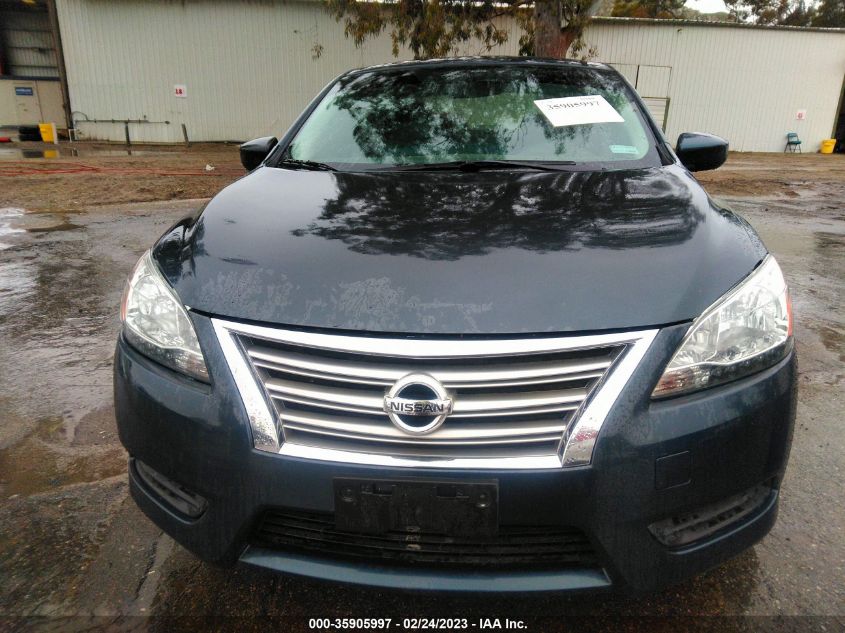 2014 NISSAN SENTRA S/FE+ S/SV/FE+ SV/SR/SL - 1N4AB7AP4EN854976