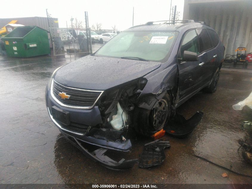 2014 CHEVROLET TRAVERSE LS - 1GNKRFED4EJ147928