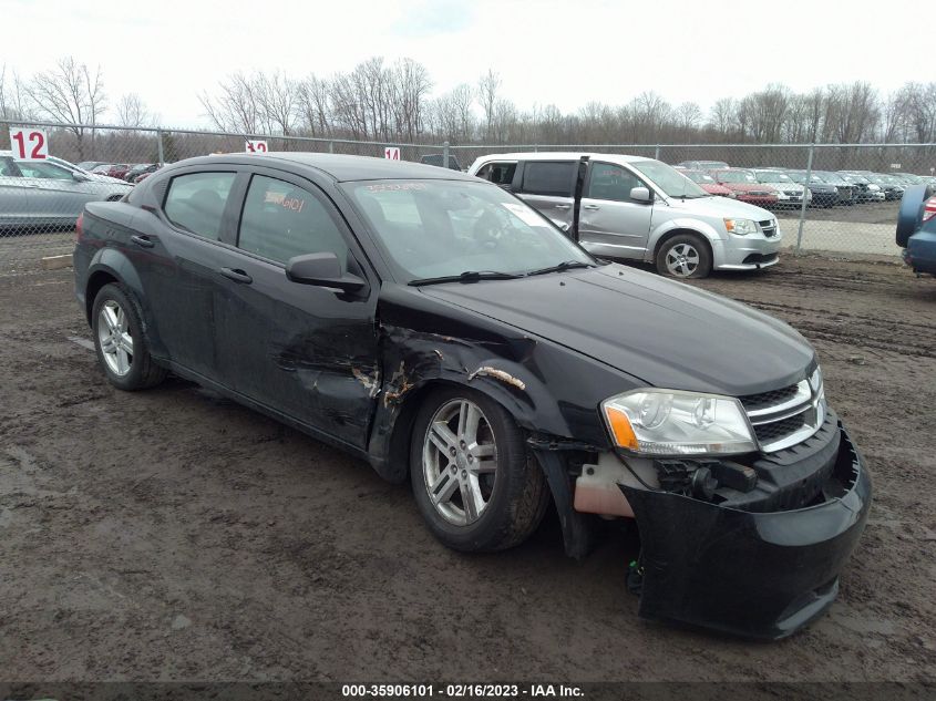2013 DODGE AVENGER SXT - 1C3CDZCB2DN610899