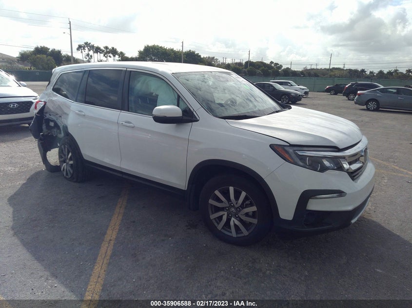 VIN 5FNYF5H50MB006693 2021 HONDA PILOT EX-L