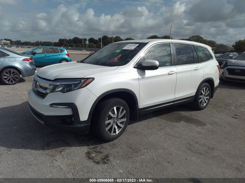 VIN 5FNYF5H50MB006693 2021 HONDA PILOT EX-L