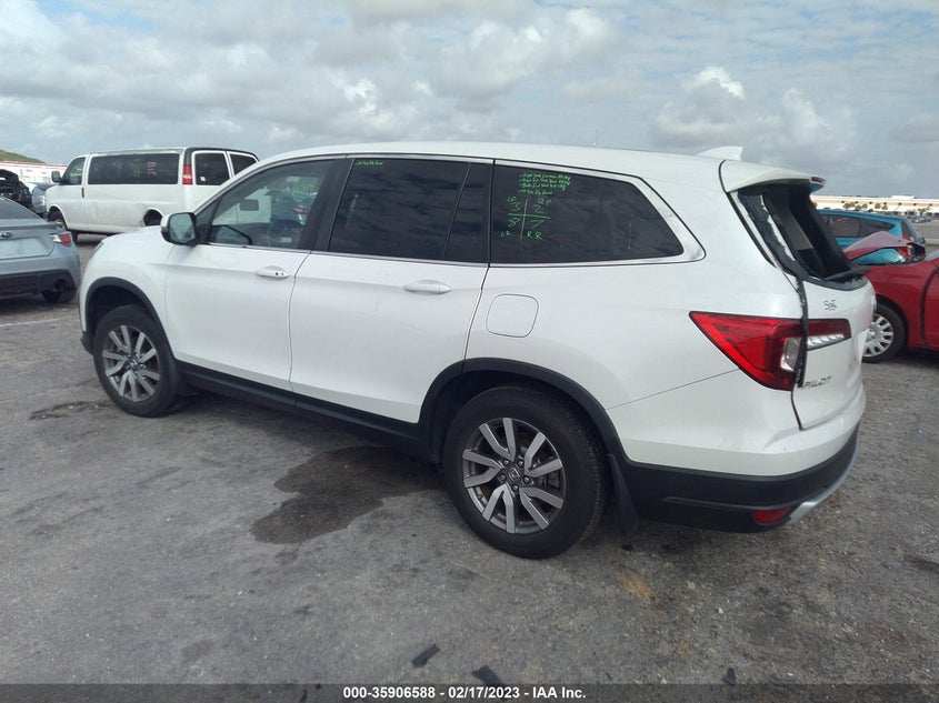 VIN 5FNYF5H50MB006693 2021 HONDA PILOT EX-L