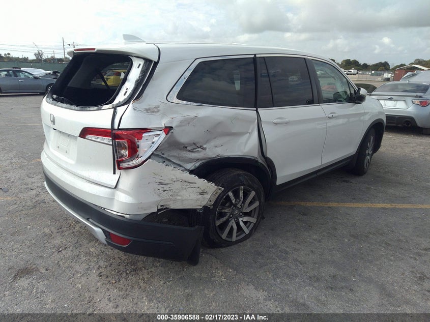 VIN 5FNYF5H50MB006693 2021 HONDA PILOT EX-L