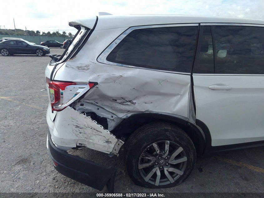 VIN 5FNYF5H50MB006693 2021 HONDA PILOT EX-L