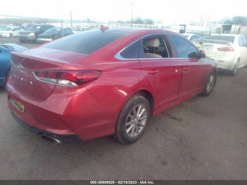 VIN 5NPE24AF5JH606215 2018 HYUNDAI SONATA SE