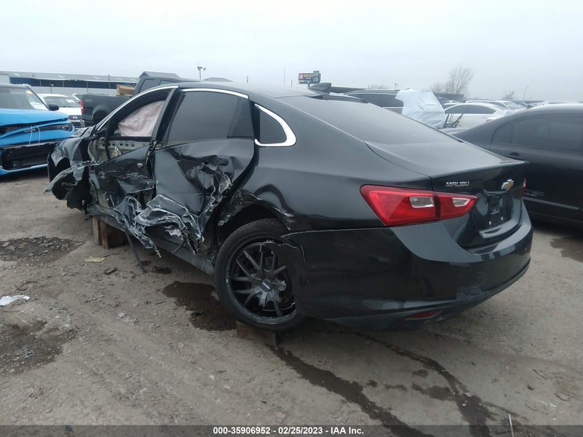 VIN 1G1ZB5ST5HF166344 2017 CHEVROLET MALIBU LS