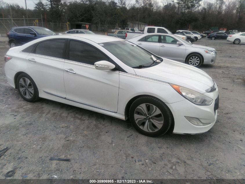 2013 HYUNDAI SONATA HYBRID LIMITED - KMHEC4A46DA084729