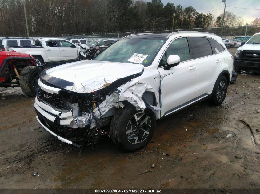 2022 KIA SORENTO HYBRID EX KNDRH4LG0N5096433
