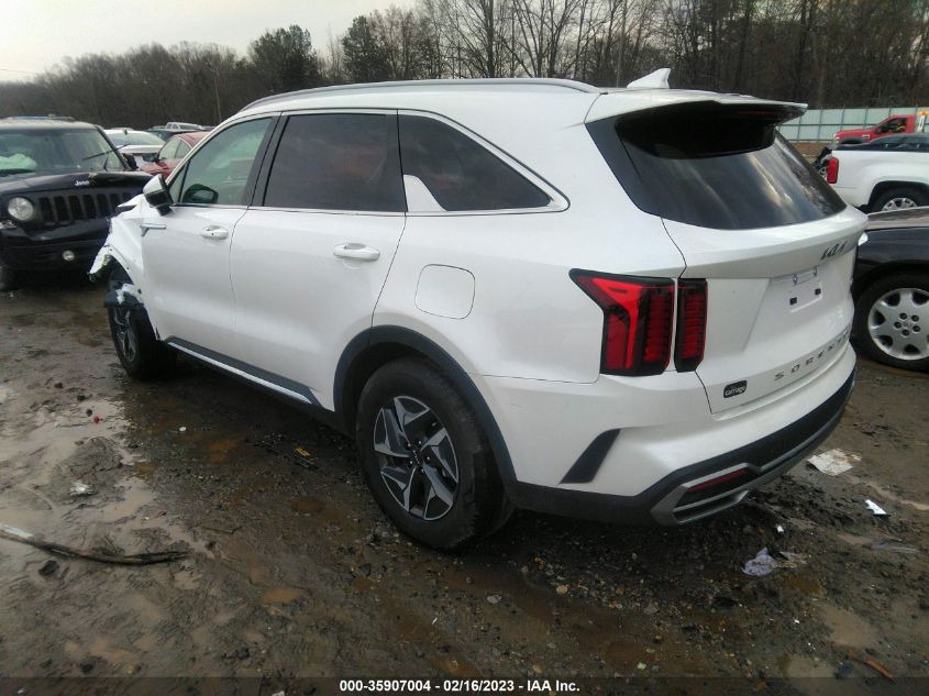 2022 KIA SORENTO HYBRID EX KNDRH4LG0N5096433