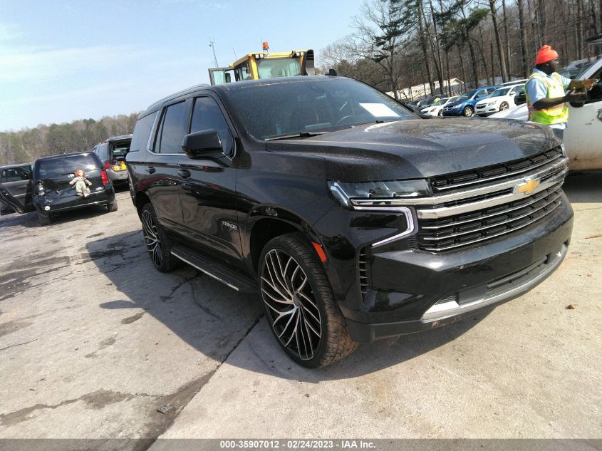 2021 CHEVROLET TAHOE LT - 1GNSKNKD9MR103619