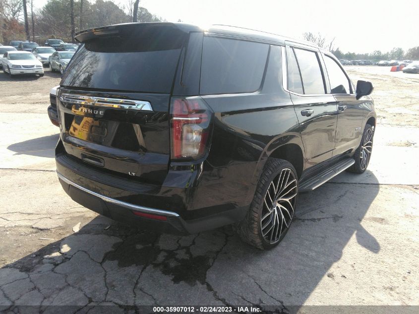 2021 CHEVROLET TAHOE LT - 1GNSKNKD9MR103619