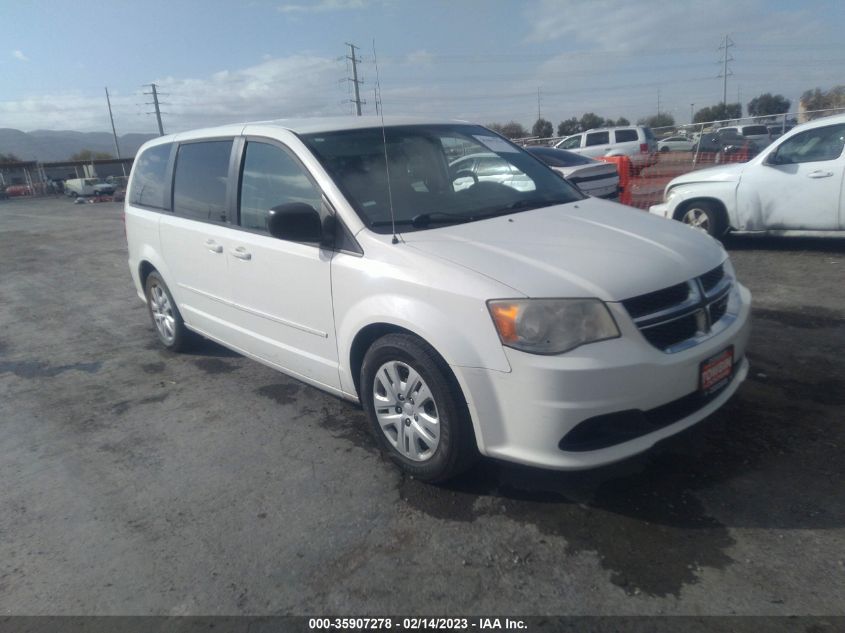 2013 DODGE GRAND CARAVAN SE - 2C4RDGBGXDR781247