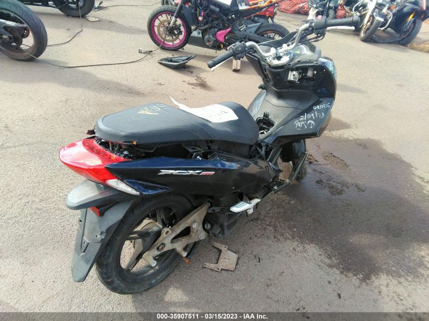 2015 HONDA PCX 150 RLHKF1802FY002005