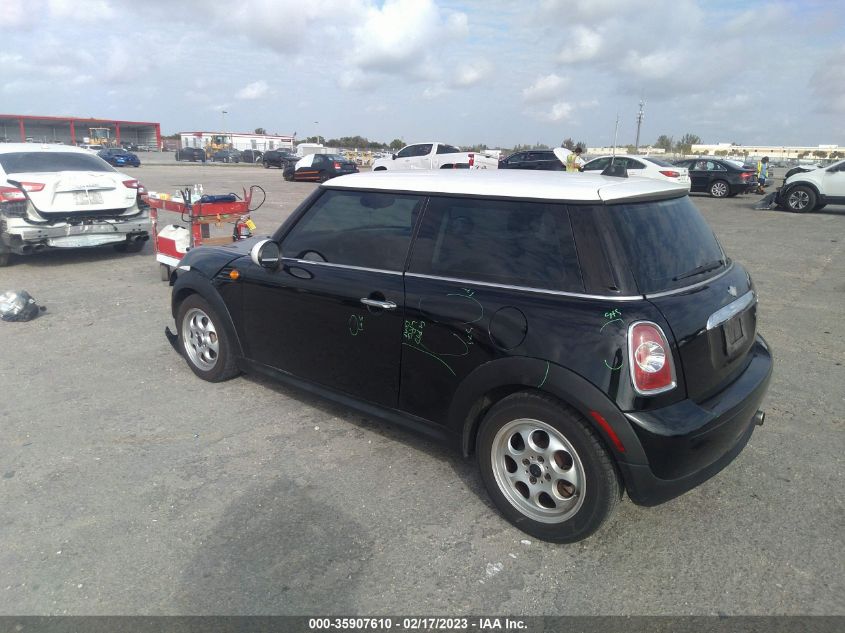 2013 MINI COOPER HARDTOP - WMWSU3C55DT690609