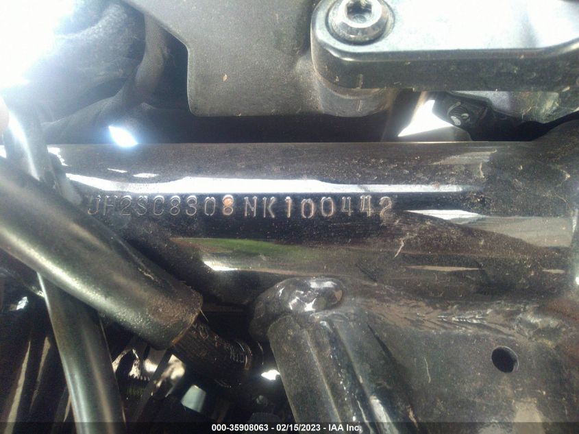 2022 HONDA CMX1100 A - JH2SC8308NK100442