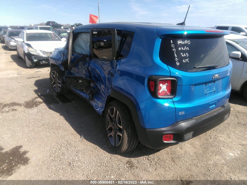 VIN ZACNJAAB7LPL72326 2020 JEEP RENEGADE JEEPSTER