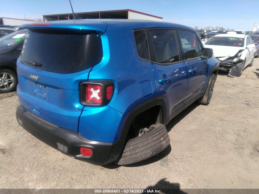 VIN ZACNJAAB7LPL72326 2020 JEEP RENEGADE JEEPSTER