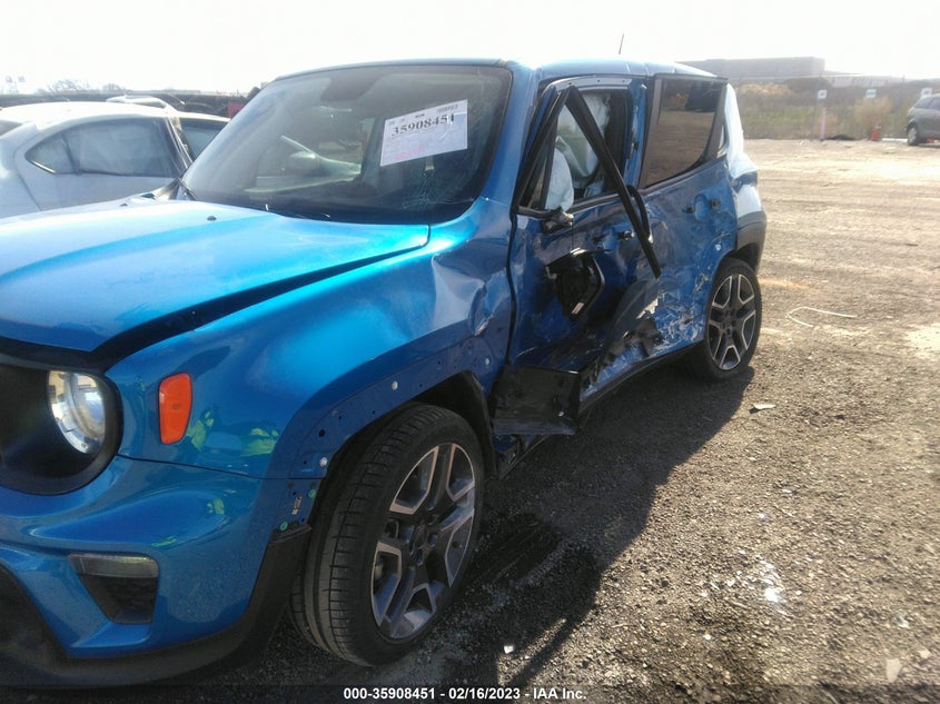 VIN ZACNJAAB7LPL72326 2020 JEEP RENEGADE JEEPSTER