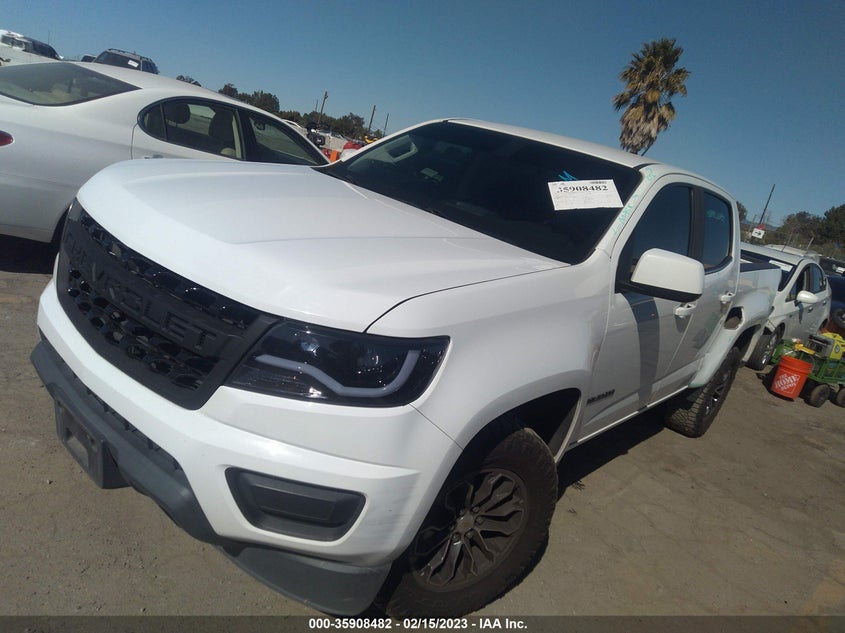 VIN 1GCGSCEN0J1284272 2018 CHEVROLET COLORADO 2WD LT