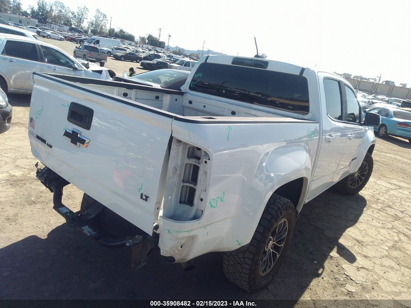 VIN 1GCGSCEN0J1284272 2018 CHEVROLET COLORADO 2WD LT