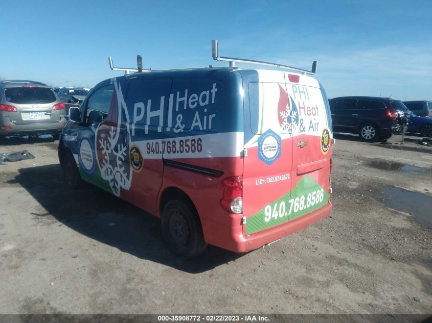 2015 CHEVROLET CITY EXPRESS 1LS - 3N63M0YN2FK699356