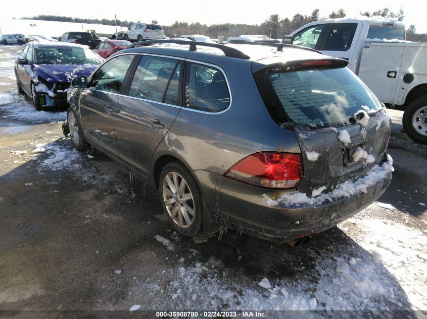 2014 VOLKSWAGEN JETTA SPORTWAGEN TDI W/SUNROOF - 3VWML7AJ1EM603422