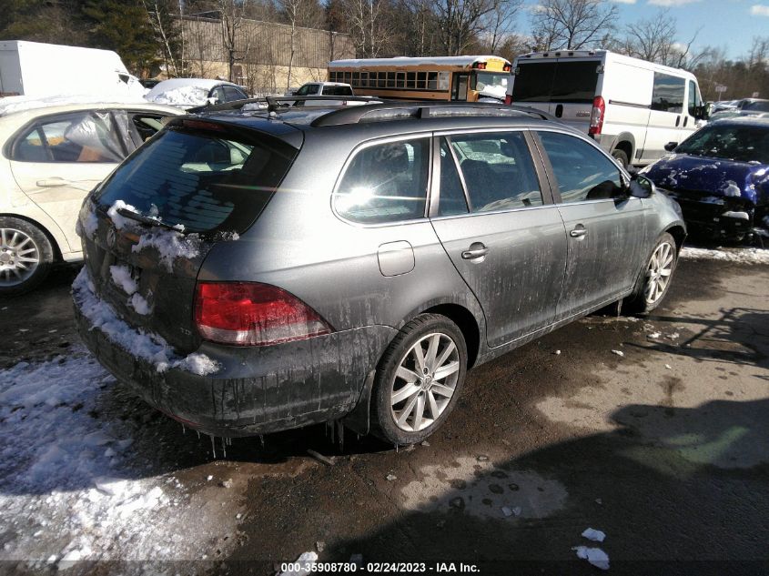 2014 VOLKSWAGEN JETTA SPORTWAGEN TDI W/SUNROOF - 3VWML7AJ1EM603422