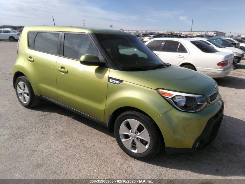 2015 KIA SOUL BASE - KNDJN2A29F7795647
