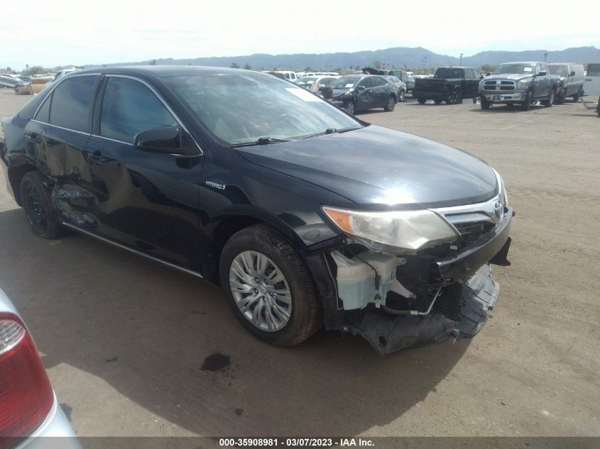 2013 TOYOTA CAMRY HYBRID LE/XLE - 4T1BD1FK7DU070102