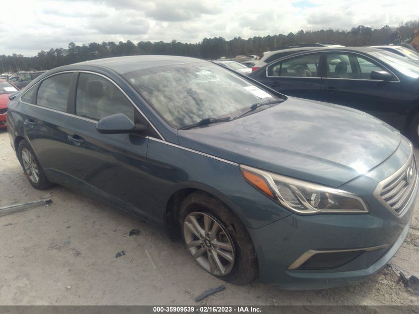 2016 HYUNDAI SONATA 2.4L SE - 5NPE24AF9GH410903