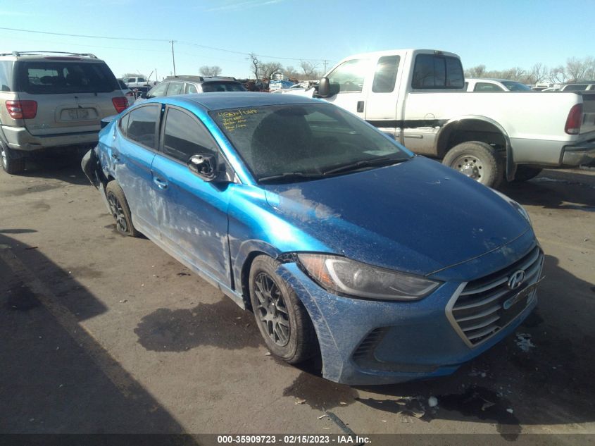 2017 HYUNDAI ELANTRA SE - 5NPD74LF4HH207882