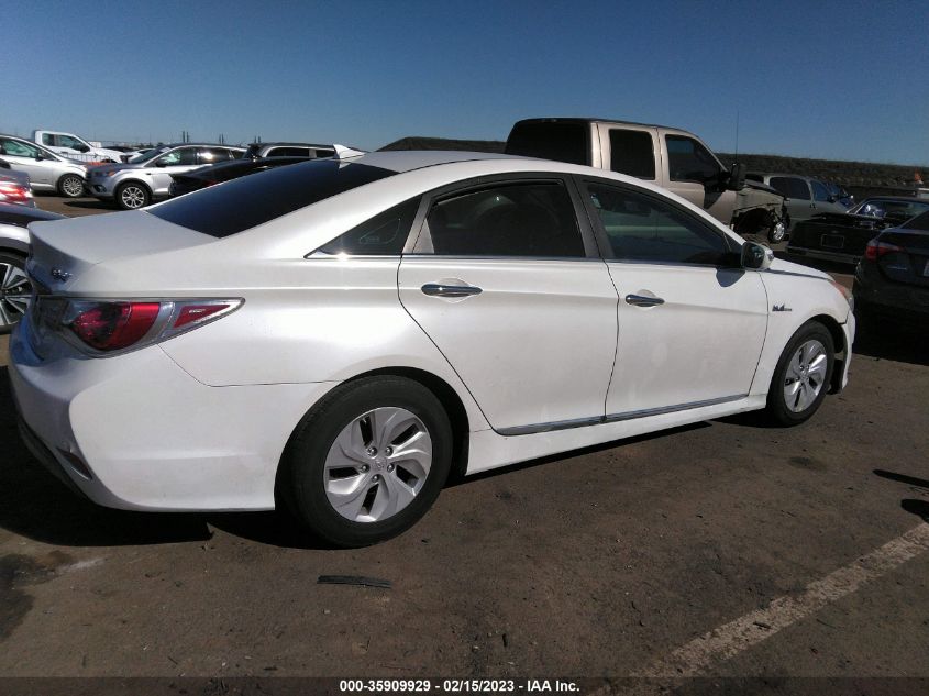 2013 HYUNDAI SONATA HYBRID - KMHEC4A48DA075045
