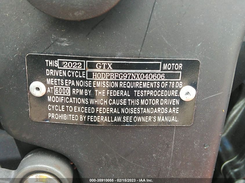 2022 KAWASAKI 1600 - H0DPBFG97NX040606