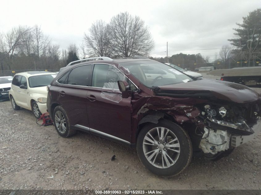 2013 LEXUS RX 350 - 2T2ZK1BAXDC130226