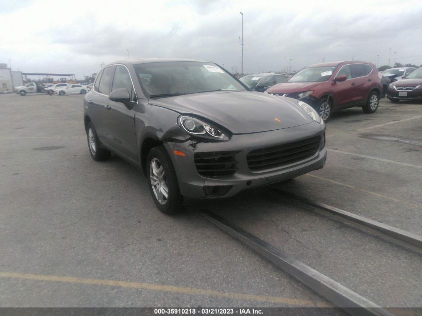 2016 PORSCHE CAYENNE - WP1AA2A28GKA09037
