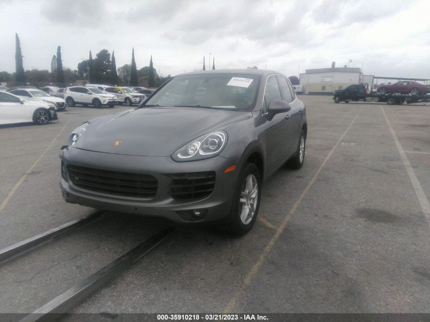 2016 PORSCHE CAYENNE - WP1AA2A28GKA09037